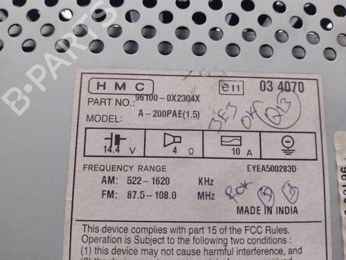 Radio HYUNDAI i10 I (PA) 1.1 | BP32296419E6