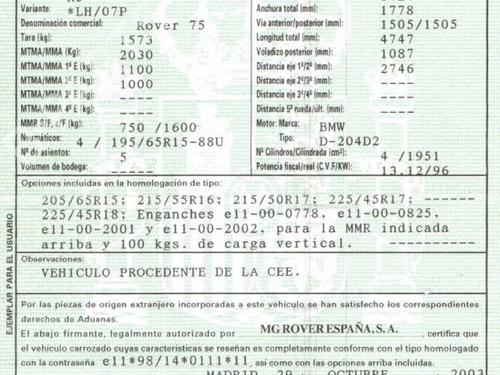 Gearbox ROVER 75 (RJ)  | BP8914941M3 