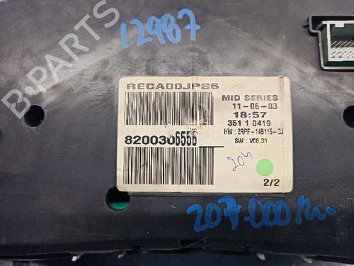 Instrument cluster RENAULT MEGANE II (BM0/1_, CM0/1_) 1.6 16V | BP7440593C47 