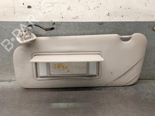 Left sun visor PEUGEOT 407 (6D_) 2.2 (6D3FZE, 6D3FZH) | BP37800770I1 - Image 2