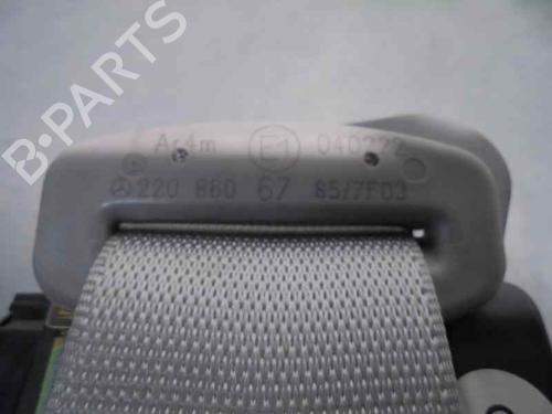 Rear center seatbelt MERCEDES-BENZ S-CLASS (W220) S 320 CDI (220.025, 220.125) | BP8724229I27 