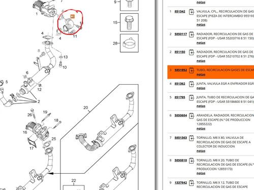 Pipe OPEL ASTRA H GTC (A04) 1.9 CDTI (L08) | BP37240141M125 - Image 6