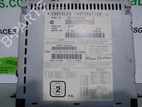 Radio CHRYSLER VOYAGER IV (RG, RS) 2.5 CRD | BP2056828E6 