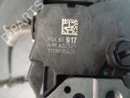 Front right lock PEUGEOT 508 I (8D_) 2.2 HDi | BP10104819C97 