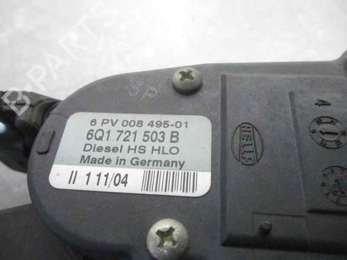 Pedal SKODA FABIA I (6Y2) 1.4 TDI | BP5124076I4 