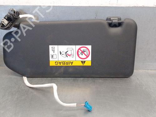 Right sun visor PEUGEOT 3008 II SUV (MC_, MR_, MJ_, M4_) 1.6 BlueHDi 120 | BP28360089I2 