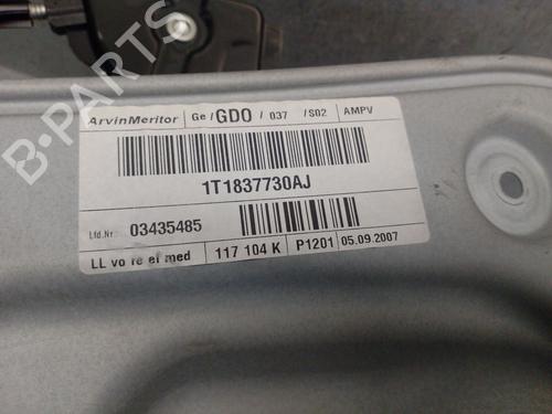 Front right window mechanism VW TOURAN (1T1, 1T2) 2.0 TDI | BP31611730C23 