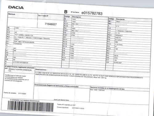 Luftventilen DACIA SANDERO III 1.0 TCe 90 | BP29592585I21 - Image 6