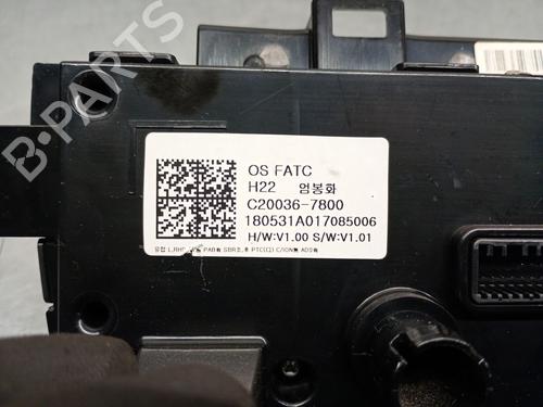 Climate control HYUNDAI KONA (OS, OSE, OSI) 1.6 CRDi | BP29251908I5 