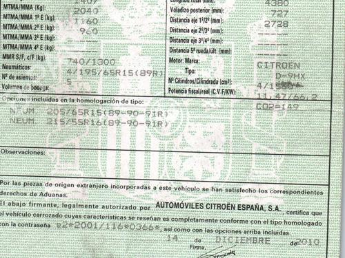 Bilradio CITROËN BERLINGO MULTISPACE (B9) 1.6 HDi 90 | BP16654047E6 