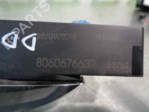 Front right exterior door handle RENAULT GRAND SCÉNIC IV (R9_) 1.3 TCe 140 (R9NB) | BP5102439C129 