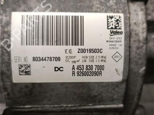 AC compressor SMART FORTWO Coupe (453) 0.9 (453.344, 453.353) | BP30701620M34 