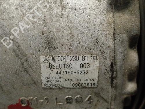 AC compressor MERCEDES-BENZ A-CLASS (W169) A 200 CDI (169.008, 169.308) | BP31862338M34