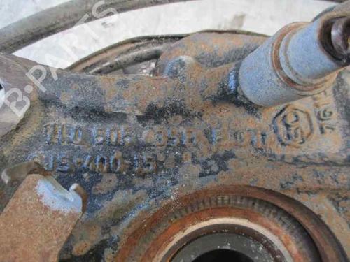 Left rear steering knuckle VW TOUAREG (7LA, 7L6, 7L7) 3.0 V6 TDI | BP6113736M27 