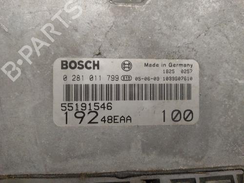Engine control unit (ECU) FIAT STILO (192_) 1.9 D Multijet | BP16735233M57 