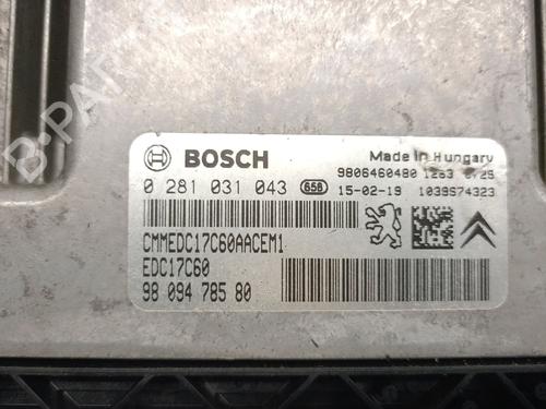 Engine control unit (ECU) CITROËN C4 CACTUS 1.6 BlueHDi 100 | BP28036577M57 