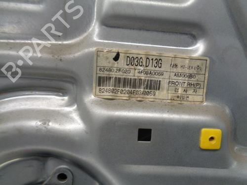 Front right window mechanism KIA CERATO I Hatchback (LD) 1.6 | BP11928663C23 