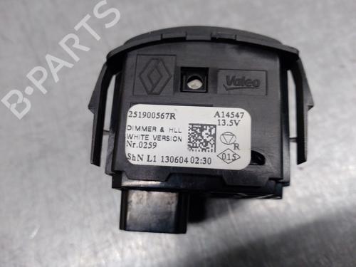 Headlight switch RENAULT MEGANE III Coupe (DZ0/1_) 1.2 TCe (DZ16, DZ28) | BP14330186I24 