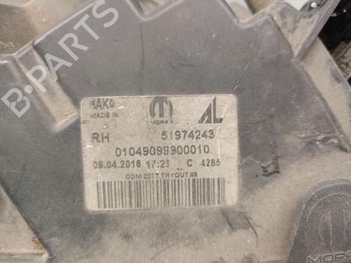 Right headlight FIAT DOBLO Cargo (263_) 1.6 D Multijet (263WXD1B, 263WXR1B, 263WXX1B, 263ZXD1B,... | BP31926914C29 