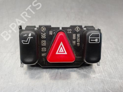 Used Warning switch MERCEDES-BENZ E-CLASS (W210) E 320 (210.065) (224 hp) 15618512