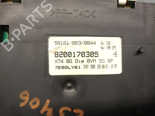 Instrument cluster RENAULT LAGUNA II (BG0/1_) 1.9 dCi (BG08, BG0G) | BP28189780C47 