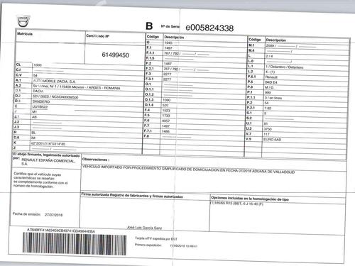 Grill DACIA SANDERO II 1.0 SCe 75 (B8JC, B8JD, B8NC) | BP25025389C40 - Image 5