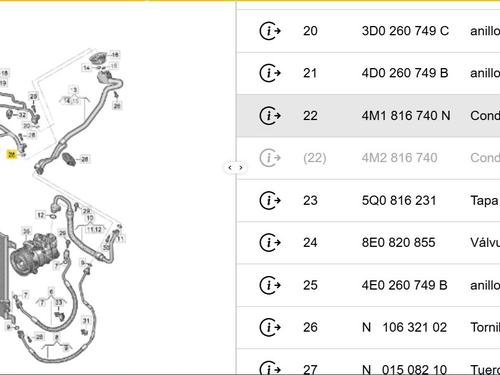 AC pipe AUDI Q7 (4MB, 4MG, 4MQ) SQ7 TDI quattro | BP33453644M126  - Image 8