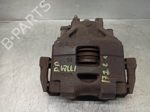 Used Right front brake caliper TOYOTA YARIS (_P9_) 1.3 VVT-i (SCP90_, SCP90R) (87 hp) 12593906