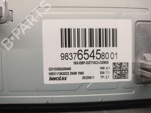Display monitor PEUGEOT 308 III (FB_, FH_, FP_, F3_, FM_) BlueHDi 130 (FBYHZL, FBYHZT) | BP25244474C48 