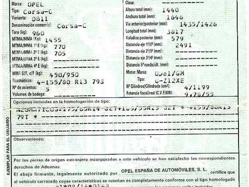 Electronic sensor OPEL CORSA C (X01) 1.2 (F08, F68) | BP8293741M84 