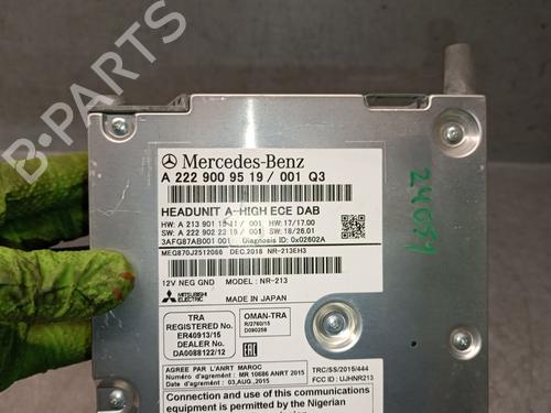 Radio MERCEDES-BENZ S-CLASS (W222, V222, X222) S 560 e (222.173) | BP30885883E6