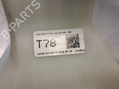 Gear lever HYUNDAI TUCSON (TL, TLE) 1.7 CRDi | BP29627357M90 