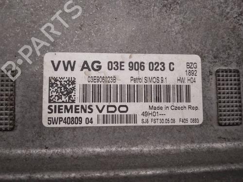 Engine control unit (ECU) SKODA FABIA II (542) 1.2 | BP17695831M57 