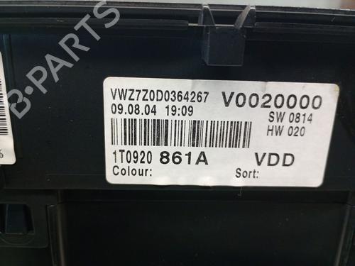 Kombiinstrument VW TOURAN (1T1, 1T2) 1.9 TDI | BP29568595C47 