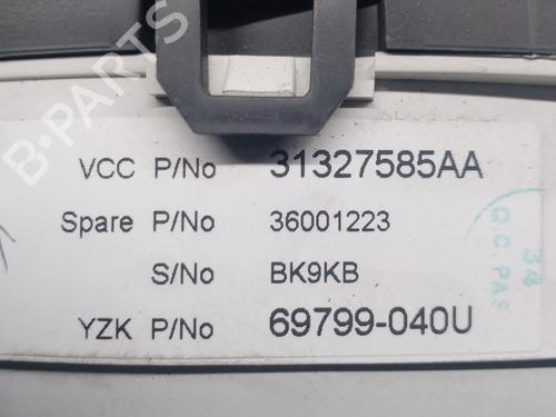 Instrument cluster VOLVO V60 I (155) D3 / D4 | BP23422302C47 