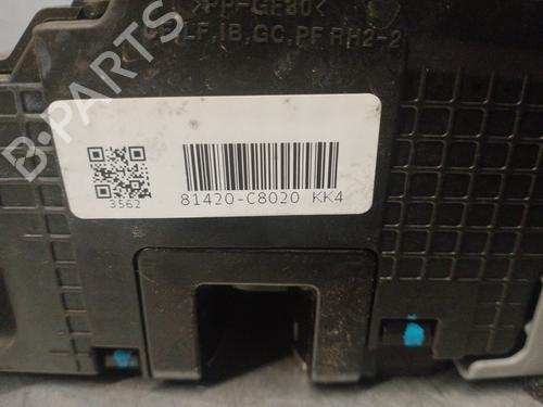 Rear right lock HYUNDAI i20 II (GB, IB) 1.2 | BP16125308C99 