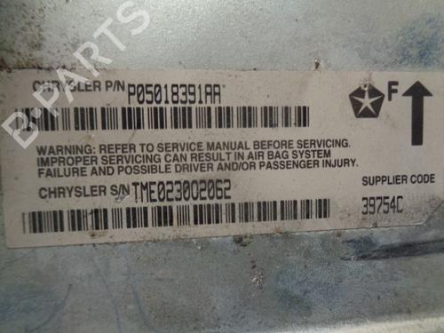 ECU airbags JEEP CHEROKEE (XJ) 2.5 TD 4x4 | BP8824622M53 