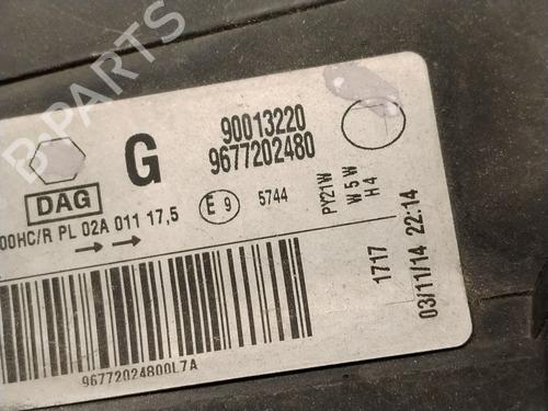 Left headlight PEUGEOT PARTNER Tepee 1.6 HDi 90 | BP36799240C28  - Image 6