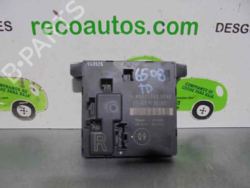 Comfort control module MERCEDES-BENZ E-CLASS (W211) E 320 CDI (211.026) | BP2058778M56 