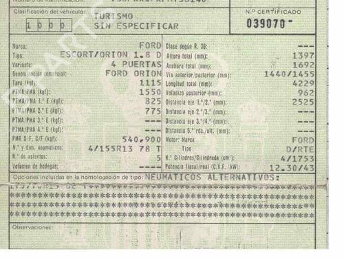 Injector FORD ORION III (GAL)  | BP2079177M100 