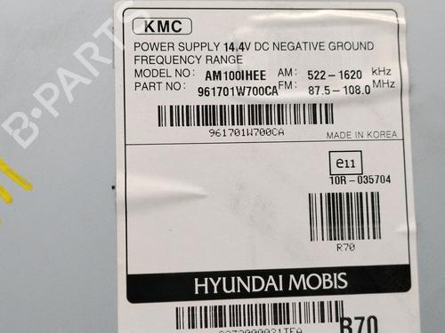 Radio KIA RIO III (UB) 1.25 CVVT | BP39981446E6 - Image 4