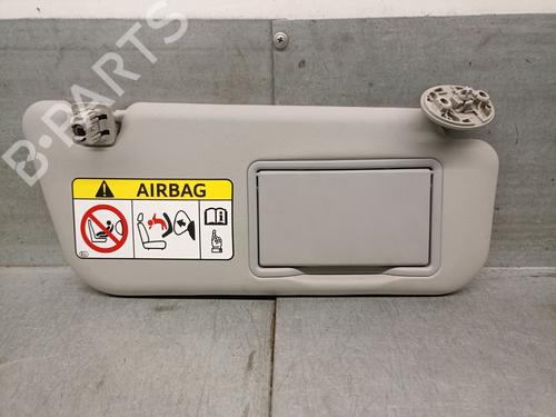 Right sun visor TOYOTA YARIS (_P13_) 1.5 Hybrid (NHP130_) | BP25238522I2 