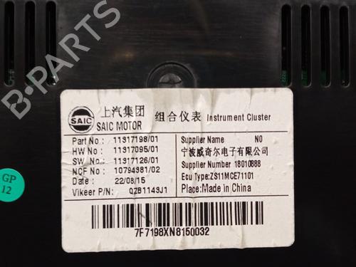 Instrument cluster MG MG ZS SUV (AZS1) 1.0 T-GDi | BP29709078C47 