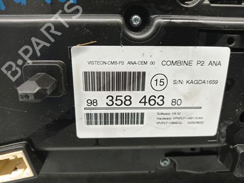 Instrument cluster PEUGEOT 208 II (UB_, UP_, UW_, UJ_) e-208 | BP23079502C47 