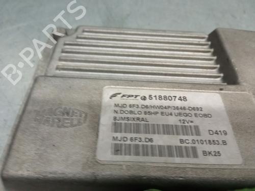 Engine control unit (ECU) FIAT DOBLO Cargo (263_) 1.3 D Multijet | BP27718921M57 - Image 4