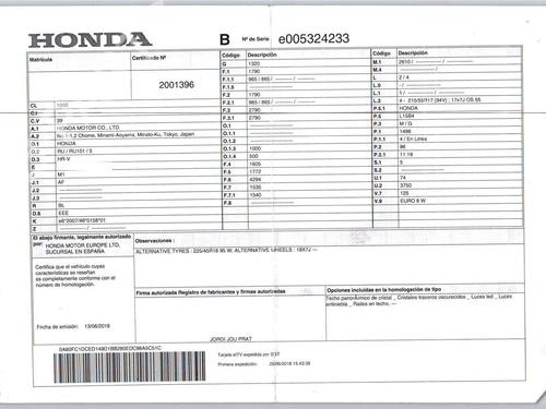 Front right interior door handle HONDA HR-V (RU) 1.5 (RU1) | BP26493482I14 - Image 15