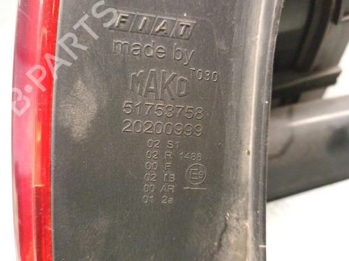 Left taillight FIAT LINEA (323_, 110_) 1.6 D Multijet | BP29555925C34 