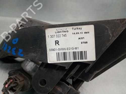 Right front fog light HONDA CR-V III (RE_) 2.2 i-CTDi 4WD (RE6) | BP28010687C31