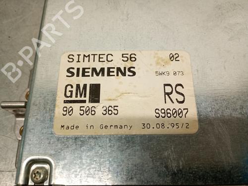 Engine control unit (ECU) OPEL VECTRA B (J96) 1.8 i 16V (F19) | BP29811472M57