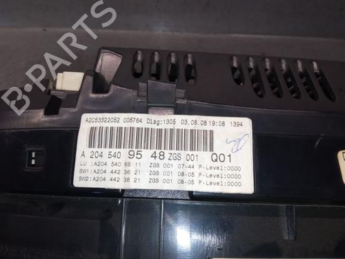 Instrument cluster MERCEDES-BENZ C-CLASS (W204) C 300 4-matic (204.081) | BP29970703C47